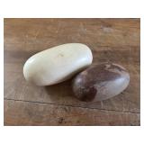 Shiva Lingam egg-shaped, polished stones