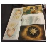 Eddie Smith photo copied artwork. 17 x 11