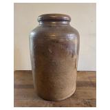 American stoneware crock 12.5" tall