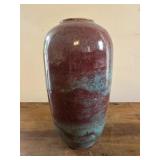 MASTER POTTER BEN OWEN stamped chinese blue 10"