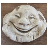 Pottery moon face