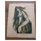 2/16 Godiva by M. Gours 1968 artwork 21x27