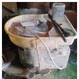 Electric potters wheel 19 1/2" tall