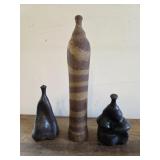 Eddie Smith Pottery handcrafted, abstract