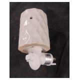Decorative wax melt plug in
