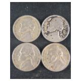 4 Nickels - Two 1939