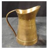 Vintage small brass pitcher