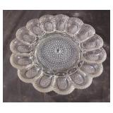 Vintage Indiana Glass Company deviled egg plate