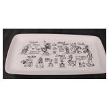 Disney Sketchbook serving tray featuring Mickey