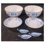 China Star by Guoguang Blue & White Floral