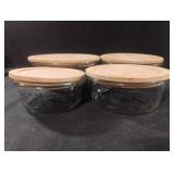Temp-tations nestable glass storage set featuring