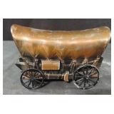 Vintage Merchants Bank Covered Wagon Coin Bank