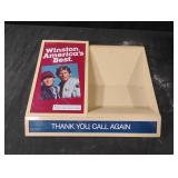 Vintage Winston cigarettes counter display tray
