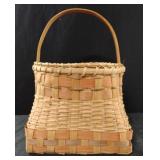 Vintage Unique handled basket