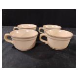 Vintage Pfaltzgraff Acadia stoneware mugs. Set of