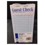 Guest Checks. 10-50 ct books