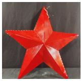 Metal painted star