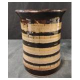 Handmade pottery vase