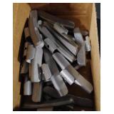Lead Wheel Balance Weights P2. 25 total