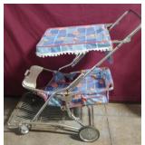 Vintage baby stroller