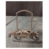 Vintage cast iron display stand