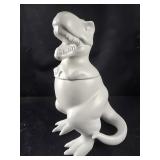 T-rex Stoneware Cookie Jar
