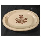 Vintage Pfaltzgraff Village stoneware oval