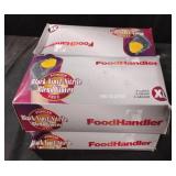 Black Vinyl/Nitrile Blend Gloves. 4-100 ct boxes