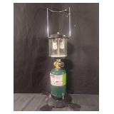 Propane lantern. Bottle is empty