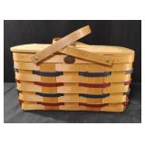 Peterboro picnic handled basket