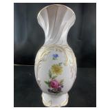 Frautheim Floral vase with gold accents