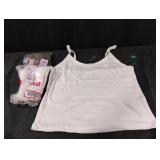XXL tank tops. 3 total. White and green. New with