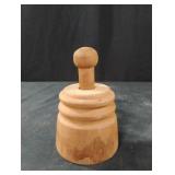 Wooden press cow butter mold