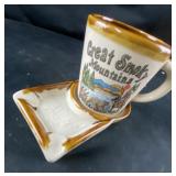 Great smoky mtn mug with coaster