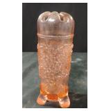 Vintage Northwood pink depression glass hatpin