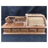 Wood Desk Organizer/Jewelry Box