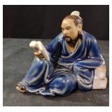 Vintage Shiwan ceramic mudman figurine