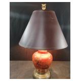 Vintage Chinese-style ceramic ginger jar lamp