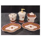 Croscill Bellissima bathroom accessories