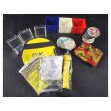 Organizer bins, Coin Purses, Sewing Kit and Car