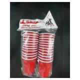 Red JR. shot glasses