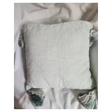 Two-tone Green Pillow