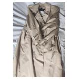 Tan London Fog Long Coat L/XL