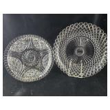 Anchor Hocking Waterford Waffle 14" and "Stars
