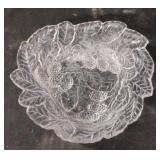Vintage Indiana Glass Bowl Loganberry Berries &