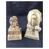 1973 Paula Sillisculpt figurine and 1971 "Sorry