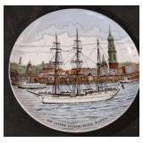 Nautical collectable collectors plate