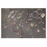 Broken and mismatched jewelry