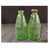 Vintage Rolling Rock Premium Beer 7 oz green