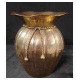 Brass planter